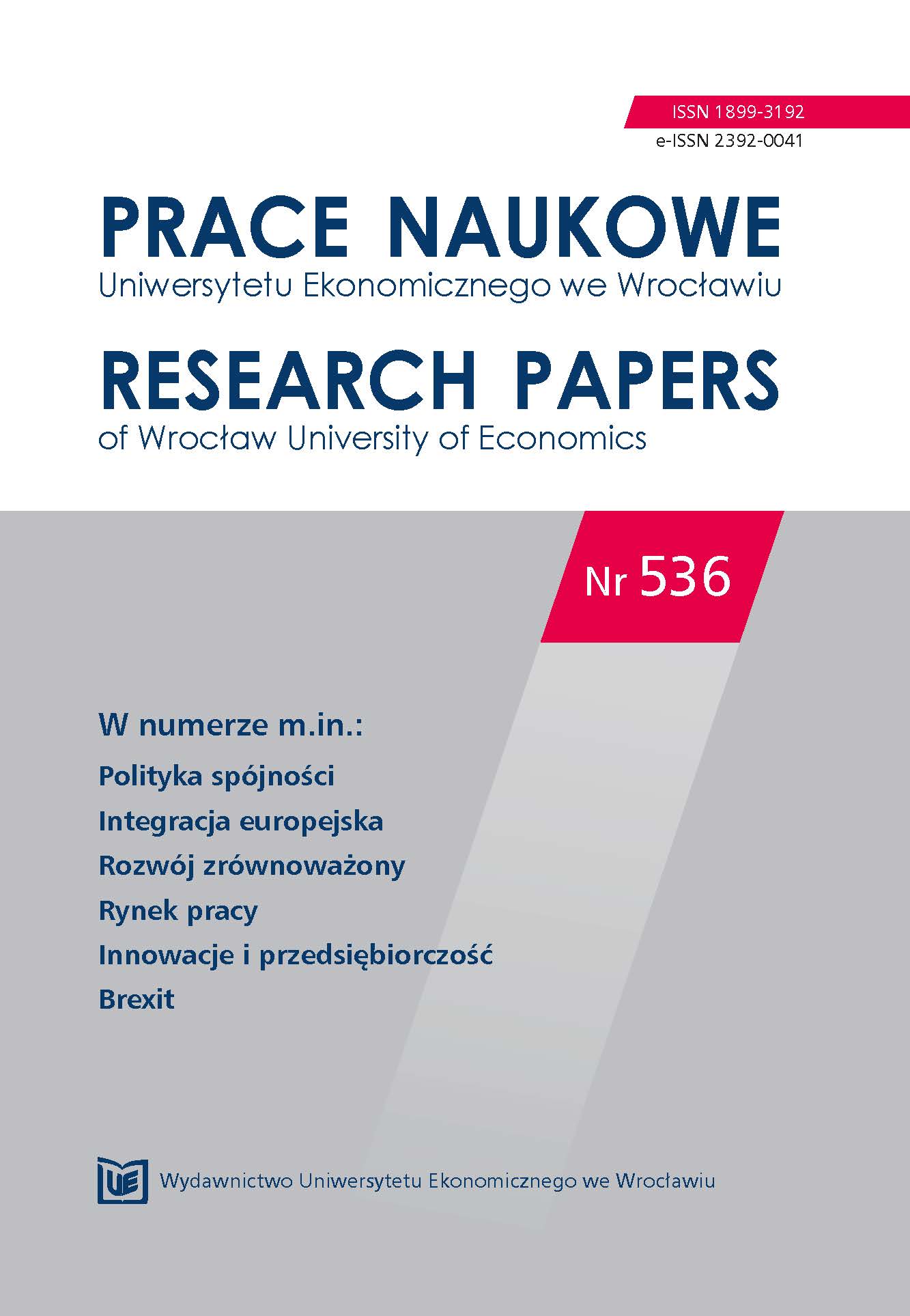 Economic cohesion of the countries and regions of the European Union with particular emphasis of Poland Cover Image