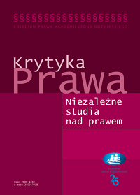 Zasadność ograniczeń funkcjonowania jednoosobowych spółek z ograniczoną odpowiedzialnością