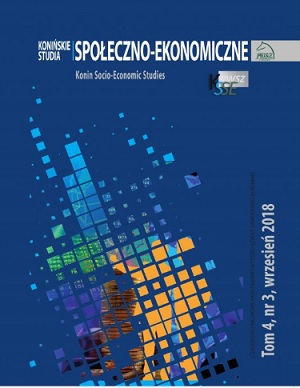 Shared services center as an element of the process of enterprise internationalization on the example Wielkopolskie voivodship Cover Image
