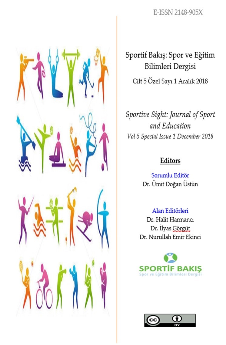 THE ANALYSIS OF THE POSTGRADUATE THESES WRITTEN ON THE FIELD OF RECREATION IN TURKEY FROM 1980 TO 2018 Cover Image