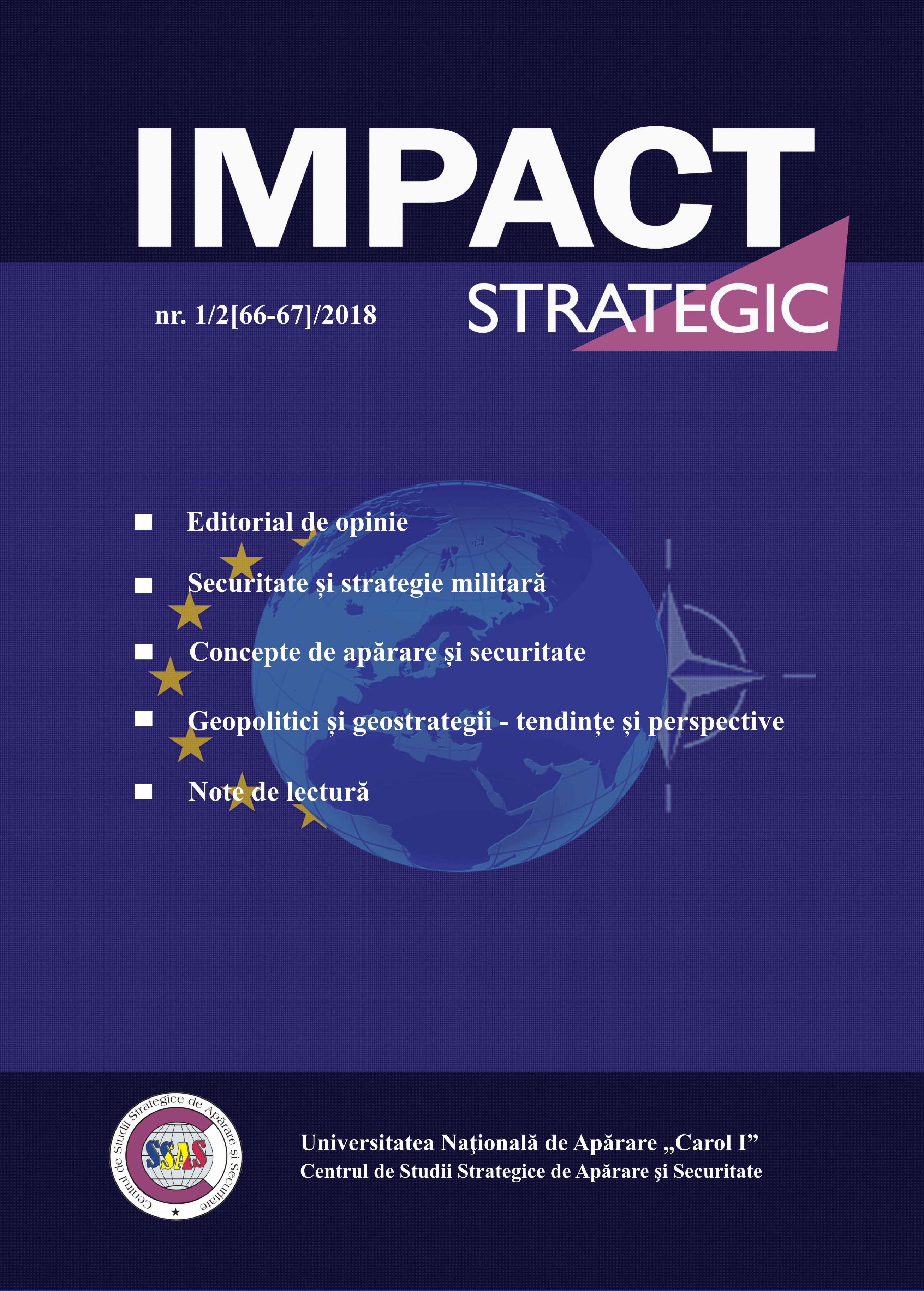 REFLECTAREA CONCEPTULUI BUNĂ GUVERNARE ÎN STRATEGIILE DE SECURITATE ALE ROMÂNIEI POSTDECEMBRISTE