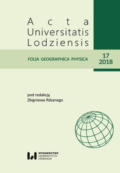 Record of glacial outburst floods in marginal zones and forelands of Scandinavian glaciations in Poland Cover Image