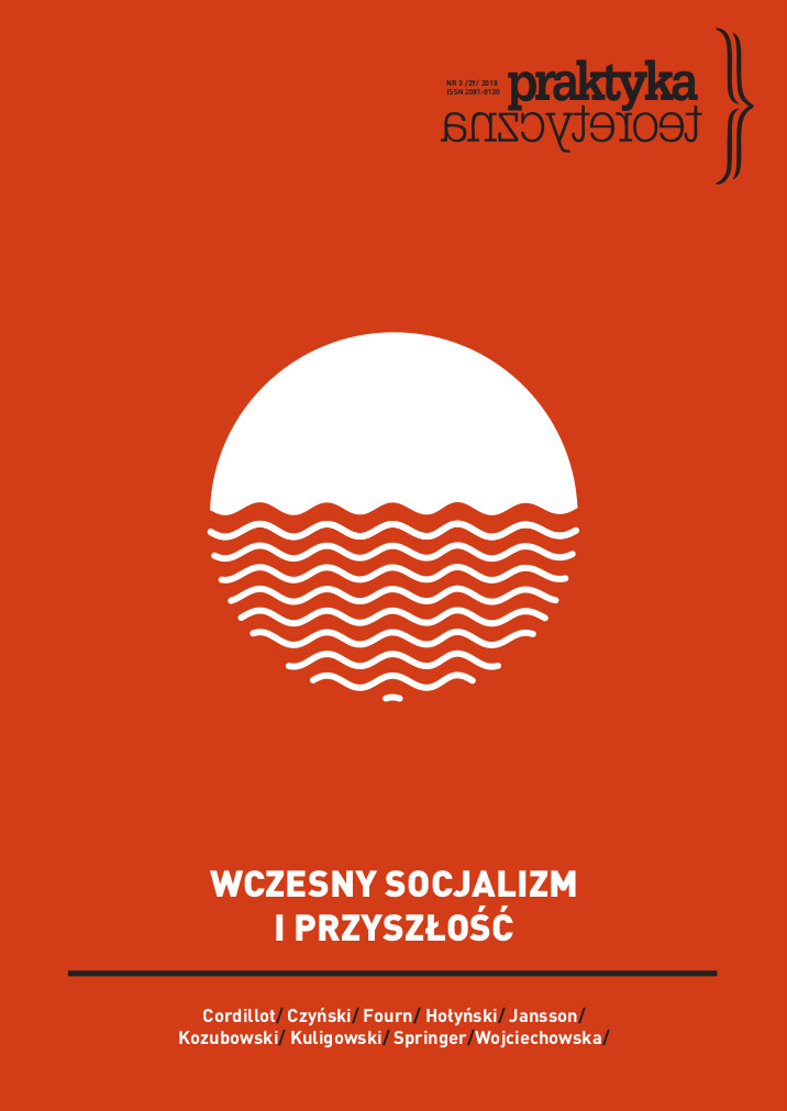 “THE PURE TEACHINGS OF JESUS”: ON THE CHRISTIAN LANGUAGE OF WILHELM WEITLING’S COMMUNISM Cover Image