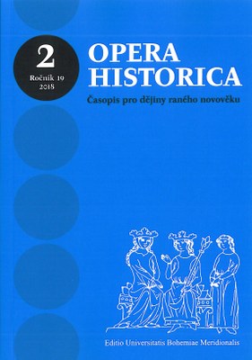 The Baroque Nobility in the Czech Historiography of the Last Decades Cover Image