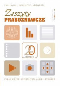 Ignacy Stanisław Fiut’s Media Studies Reviews and Chronicles in Media Issues Quarterly Cover Image