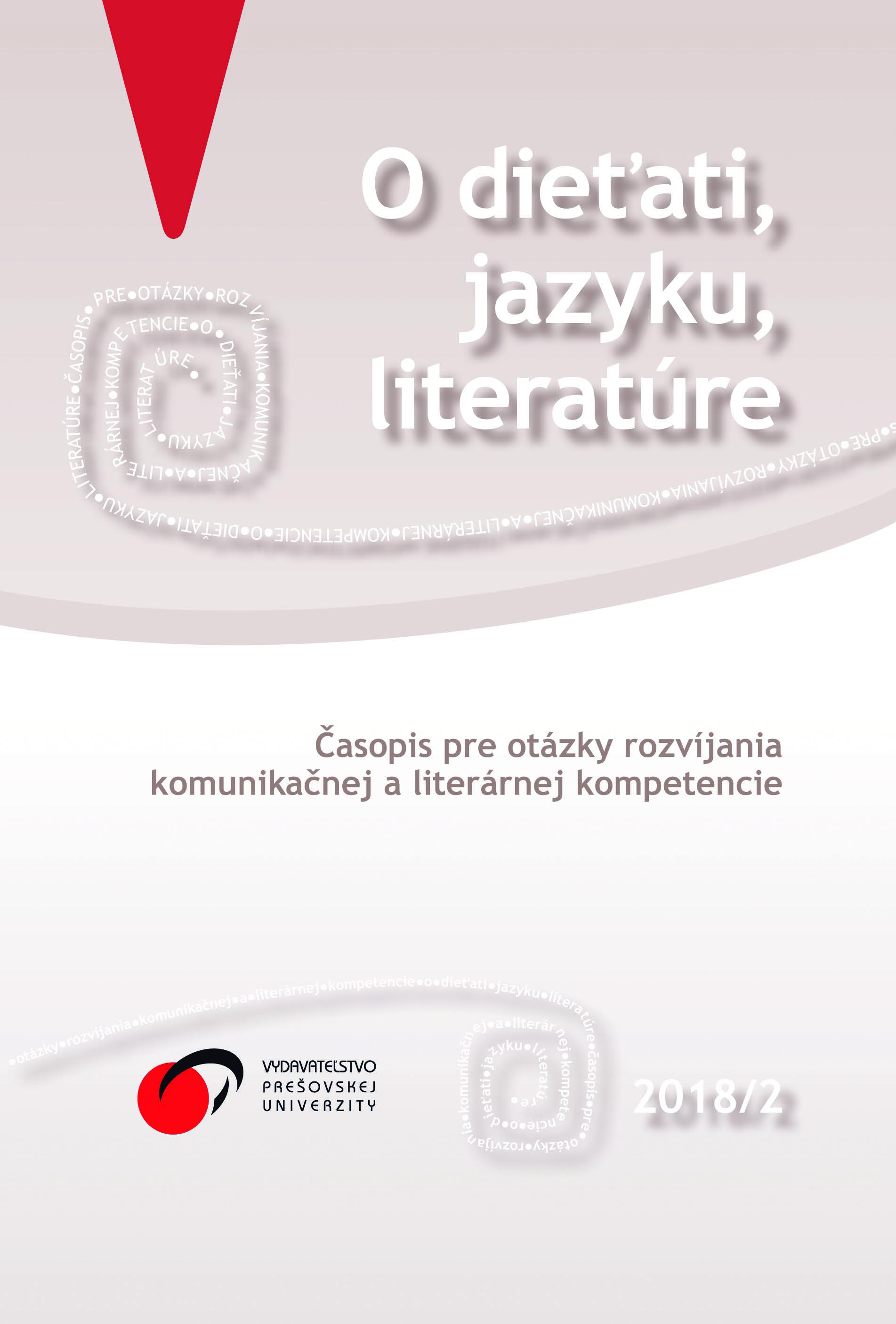 Slovo o aktuálnych témach a otázkach výskumu literatúry pre deti a mládež