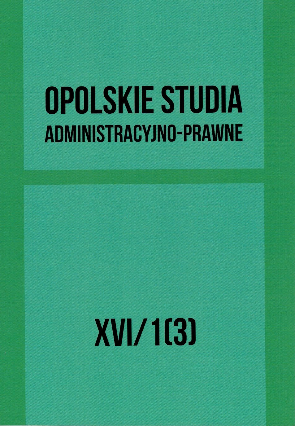 The functions of providing administration in a democratic state of the rule of law – the example of housing Cover Image