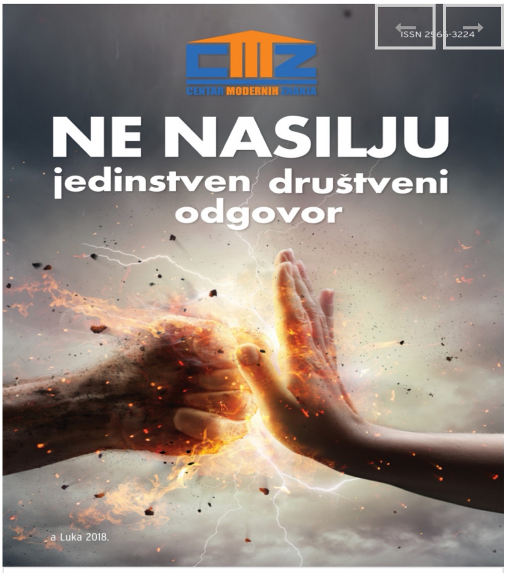 ABOUT THE PEJORATIVE  LEXICON IN THE NAMING OF A PERSON IN DAILY NEWSPAPERS GLAS SRPSKE I NEZAVISNE NOVINE Cover Image