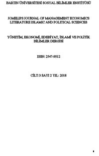 The Effect Of Product Export Of Hıgh Technology On Export Volume And Economıc Growth; Selected OECD Countrıes And The Case Of Turkey Cover Image