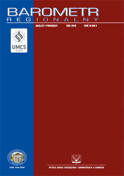 Territorial Changes of the Rzeszów Region — Rzeszowskie Voivodship in the Years 1944–1998 Cover Image