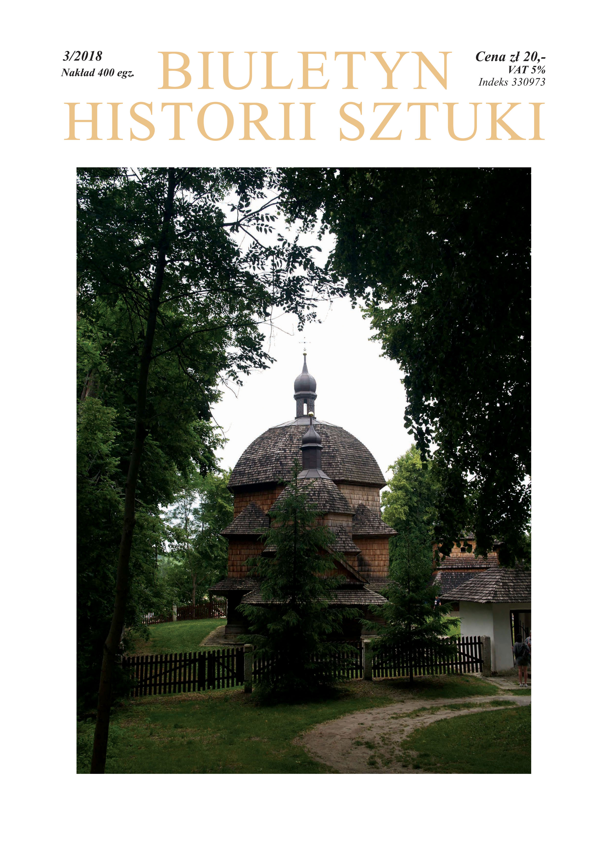 Iconography of Wall Painting in Greater Poland Wooden Churches in the Post-Partition Period Cover Image