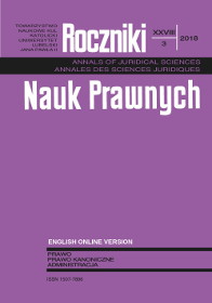 Directions of Change in the Regulation of the Notion of Insolvency under the Polish Bankruptcy Law Cover Image