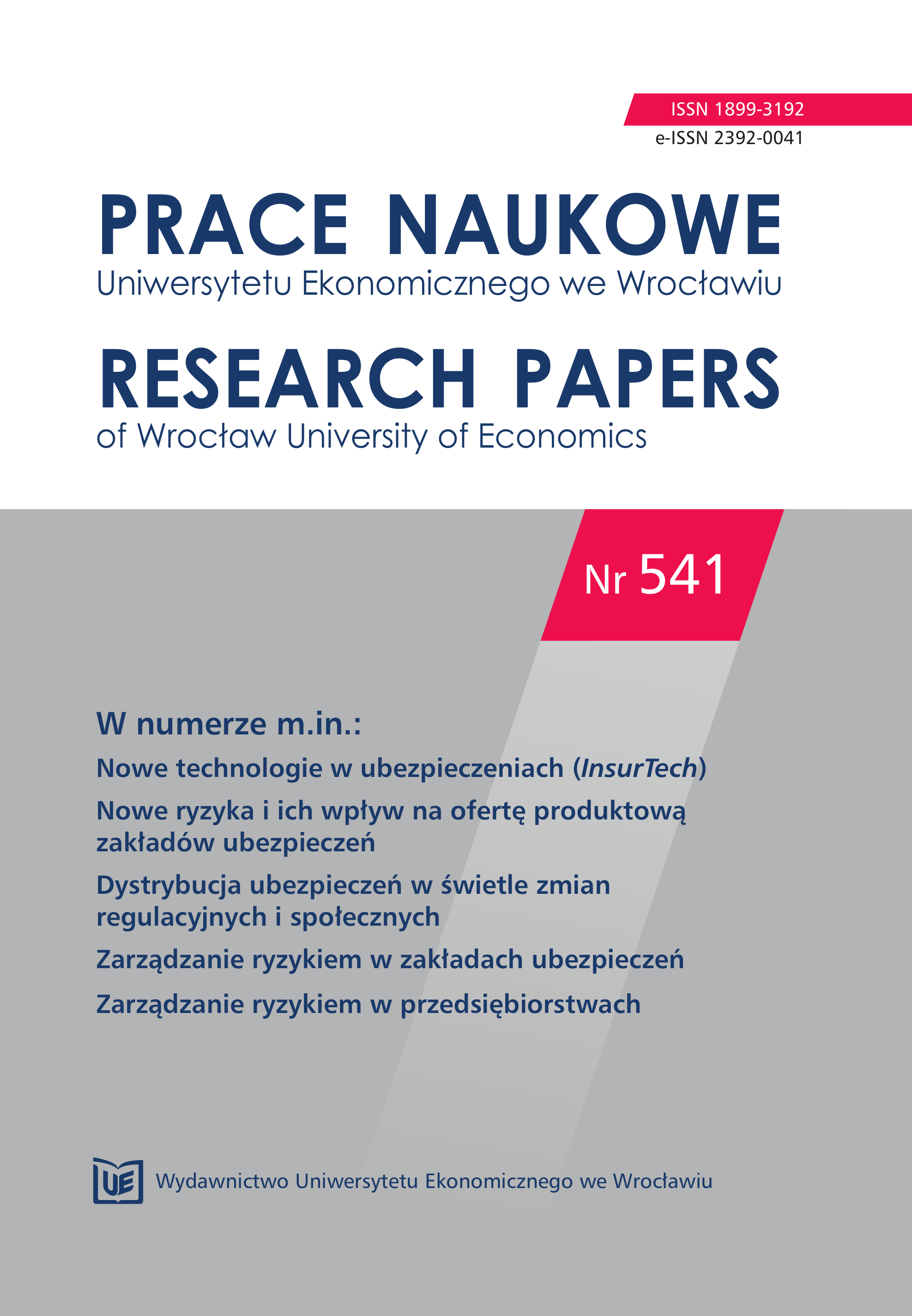 Determinants of demands for drought index insurance in Poland Cover Image