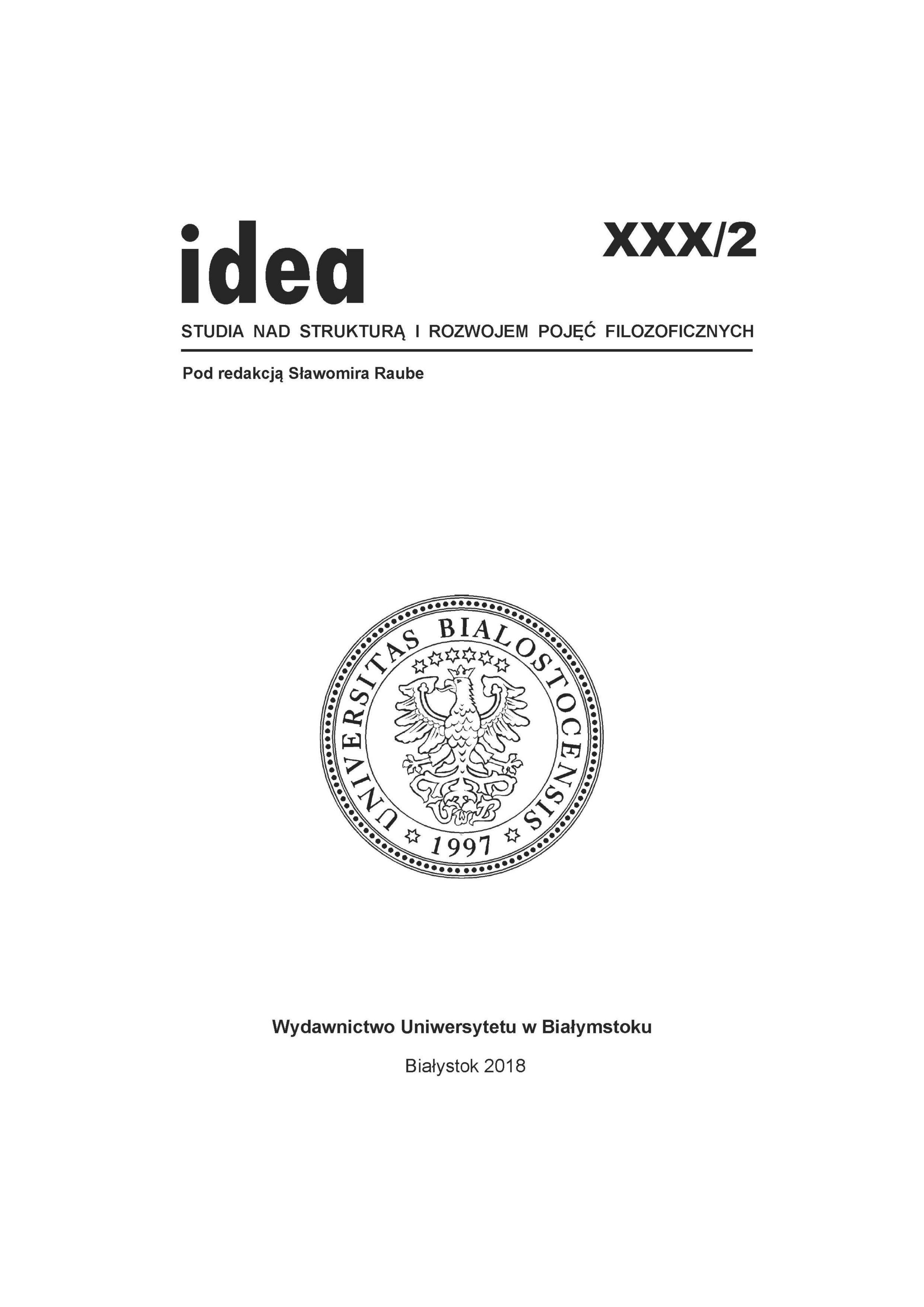 Between episteme and doxa. Discussion with Witold Płotka Cover Image