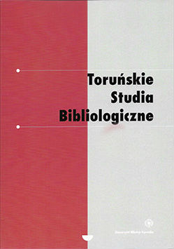 Kraków Catechism (with cantional) of the Reformed Church of the Polish-Lithuanian Commonwealth – reconstruction of the history of editions Cover Image