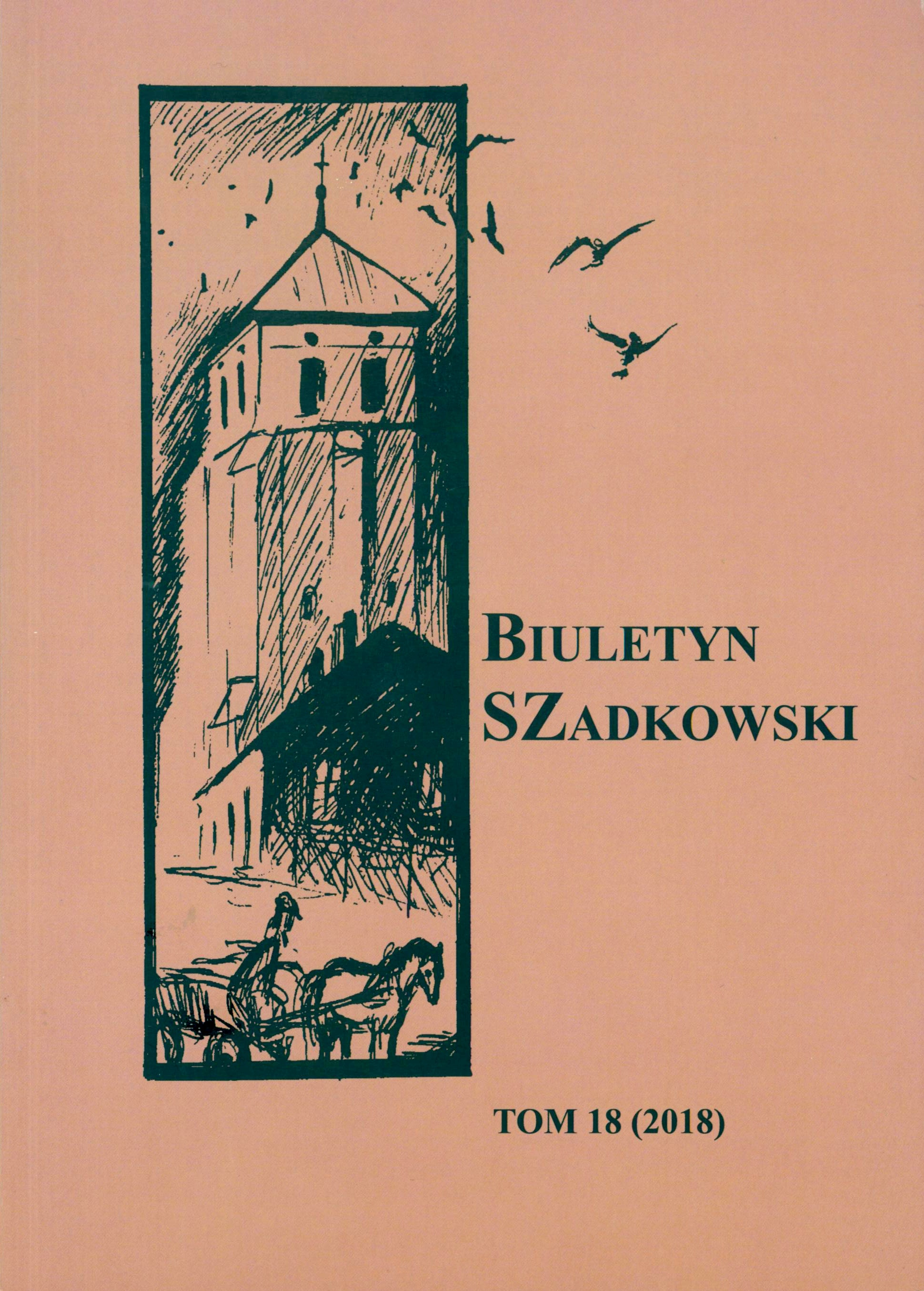 Religiousness of Szadek inhabitants in the late middle ages in the light of their testaments Cover Image