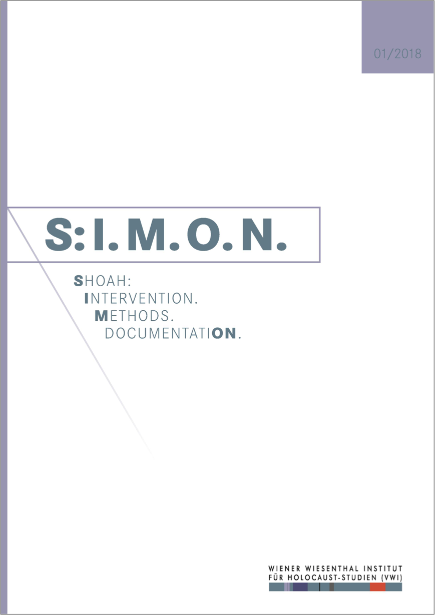 Narratives of Loss - Childhood, Education, Families, and Homes in Jewish Child Survivors’ Testimonies after the Second World War