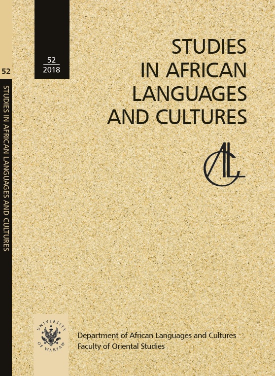 Paul Newman (ed.) Syllable Weight in African Languages,Current Issues in Linguistic Theory 338, Amsterdam & Philadelphia: John Benjamins Publishing Company, 2017, 219 pp. Cover Image