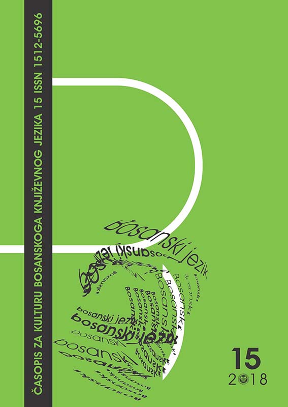 HIGH SCHOOL STUDENTS’ APOLOGY STRATEGIES IN
ENGLISH AND THE BOSNIAN LANGUAGE Cover Image
