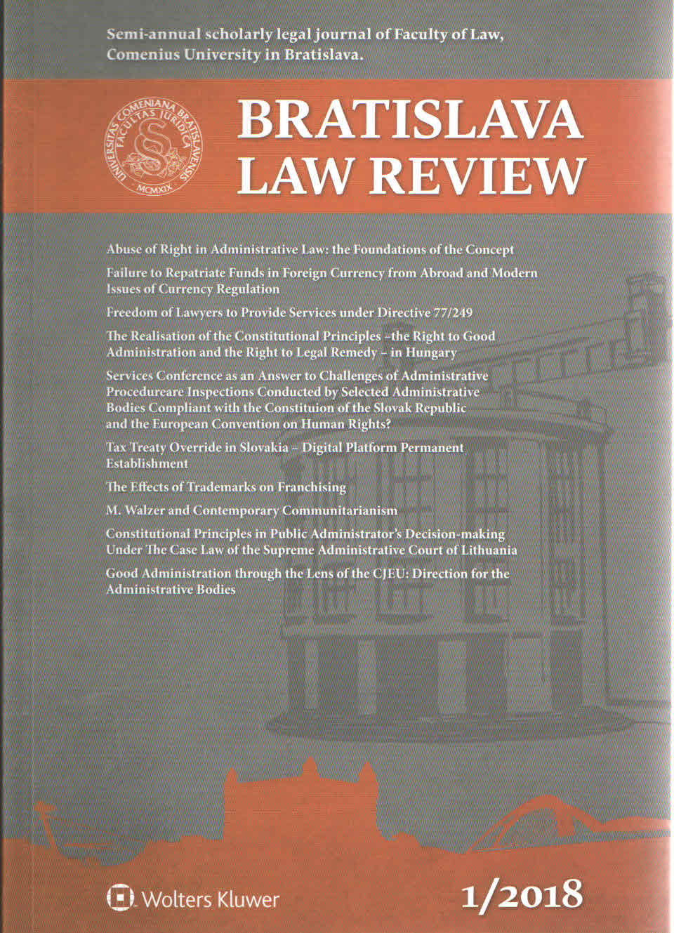 CONSTITUTIONAL PRINCIPLES IN PUBLIC ADMINISTRATOR’S DECISION-MAKING UNDER THE CASE LAW OF THE SUPREME ADMINISTRATIVE COURT OF LITHUANIA Cover Image