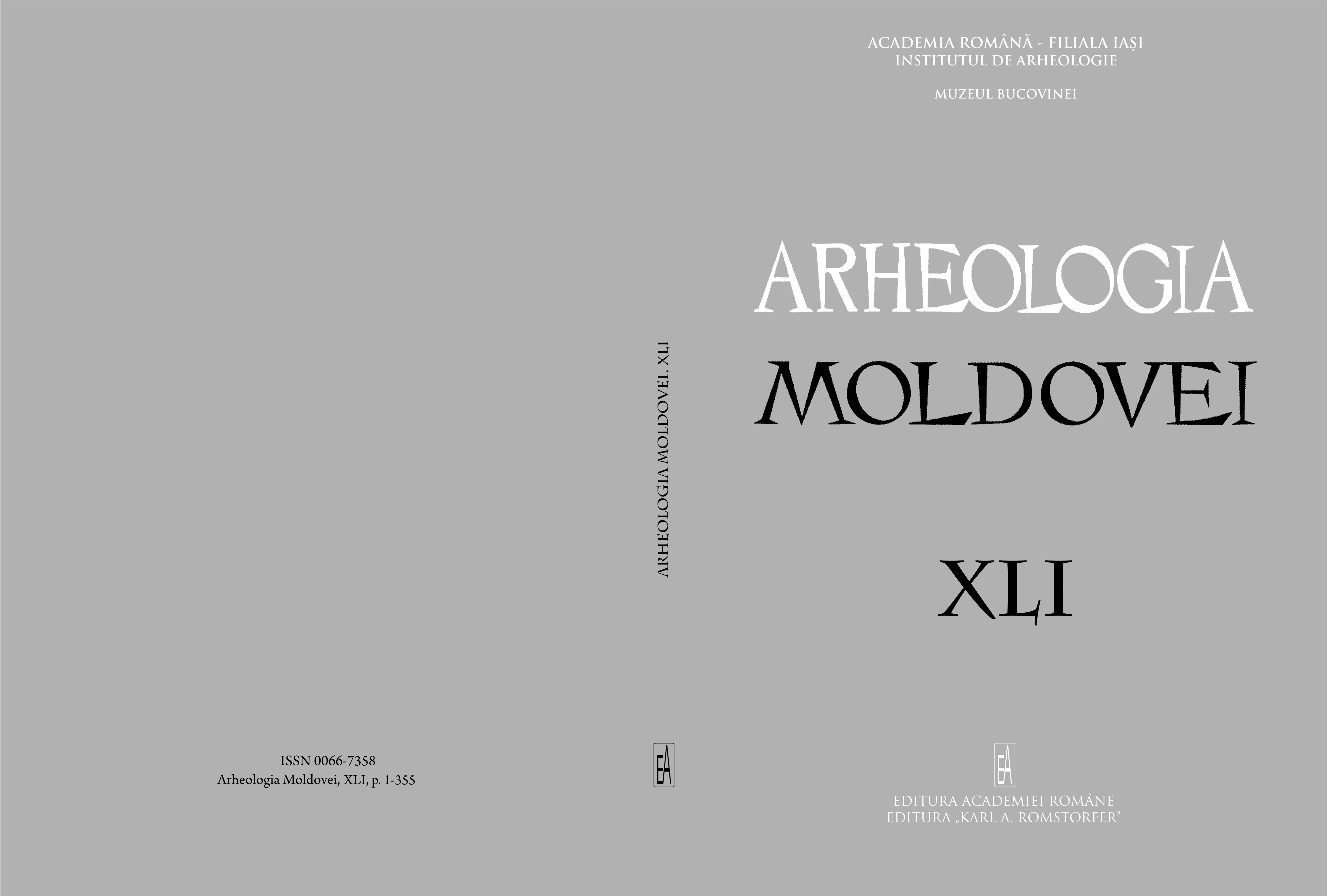 Numismatic finds in Moldavia. X Cover Image