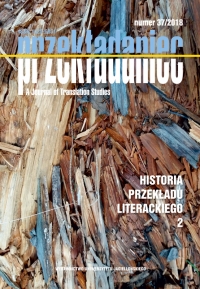 “Shakespeare, He Was Quite a Gifted Fellow”. The Beginning of Stanisław Barańczak’s Career as a Translator Cover Image