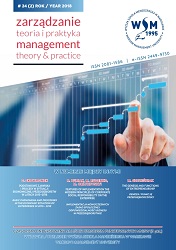 The role of innovation in the modern enterprise – case study of an enterprise from the SME sector Cover Image