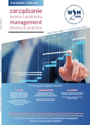 Orientation of marketing management and operational activities of retail pharmacies in Poland Cover Image