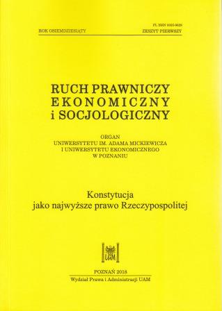 JUDGES AND THE LIMITS OF DEMOCRATIC POWER IN THE LIGHT OF THE CONSTITUTION OF THE REPUBLIC OF POLAND