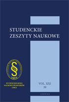 The Question of the Admissibility of Fideicommissary Substitution and the Stanisław Wróblewski’s Inheritance Law Draft Cover Image
