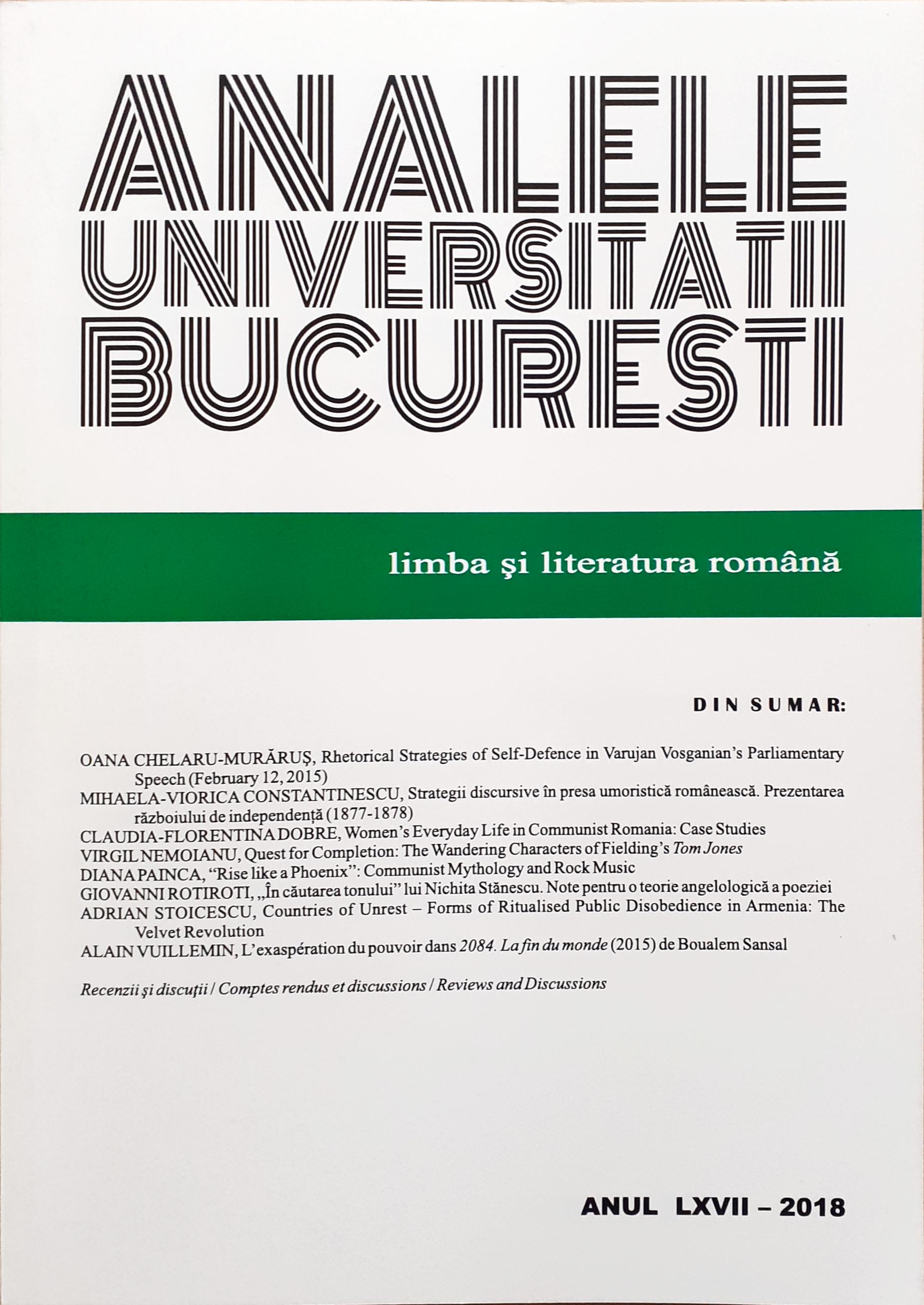 OANA CHELARU-MURĂRUȘ, Specialized Languages. Texts and Contexts, 2017, București, Editura Universității din București, 274 p. Cover Image