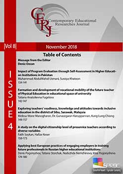 Exploring teachers' readiness, knowledge and attitudes towards inclusive education in the district of Sibu, Sarawak, Malaysia