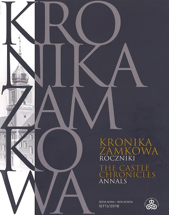 Blueprints for the reconstruction and renovation of the Royal Castle in Warsaw in light of the Minutes from the meeting of the State Committee for Renovation of the Royal Castle and Royal Łazienki from 1935 r. Cover Image