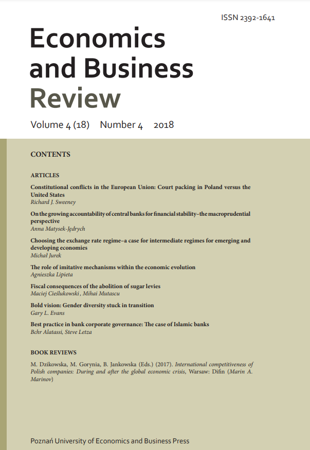 CONSTITUTIONAL CONFLICTS IN THE EUROPEAN UNION: COURT PACKING IN POLAND VS. THE UNITED STATES Cover Image
