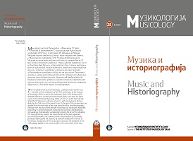 Petar Konjović’s Contribution to the Constitution and the Beginnings of the Institute of Musicology of the Serbian Academy of Sciences and Arts Cover Image