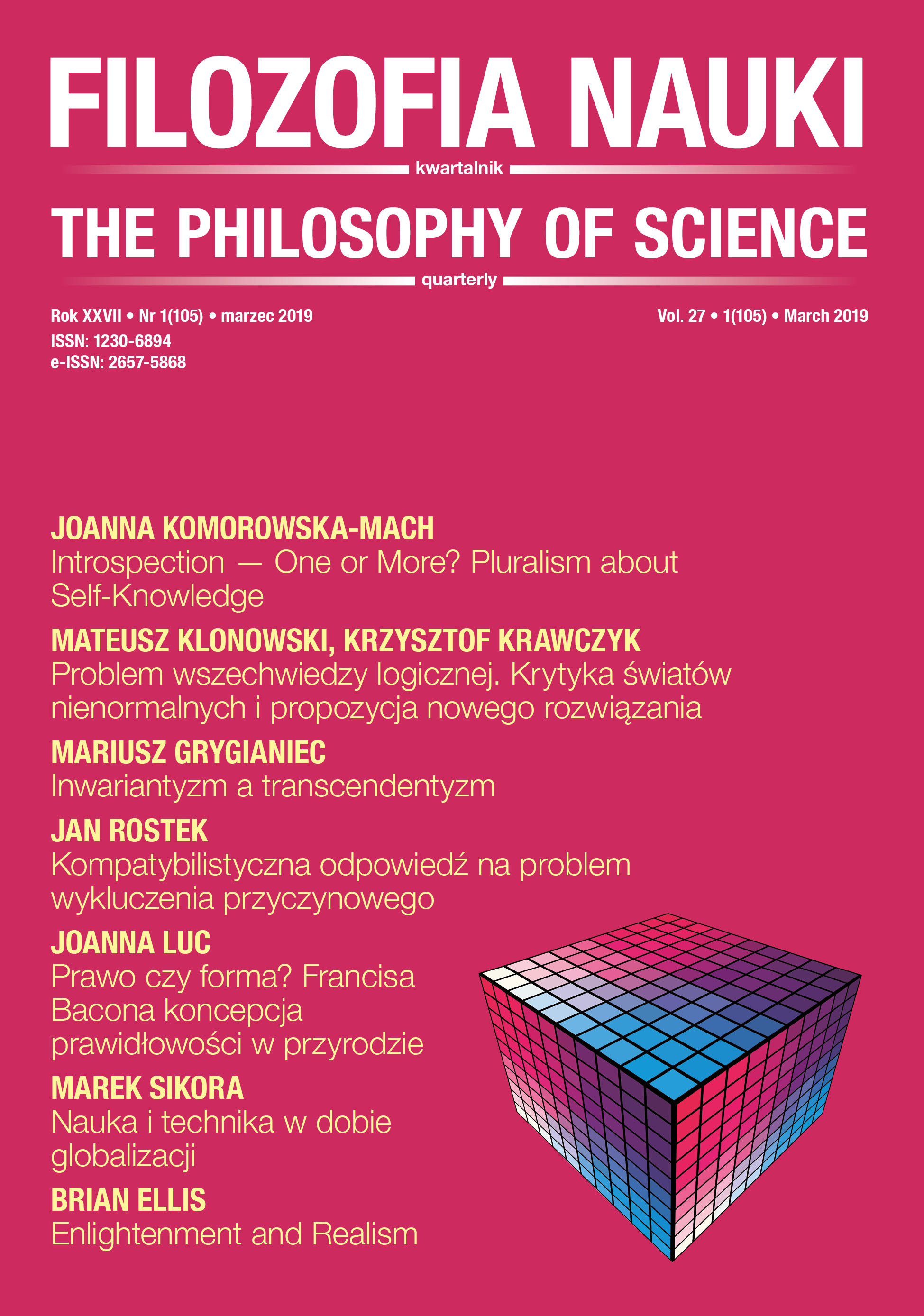 Introspection — One or More? Pluralism about Self-Knowledge Cover Image