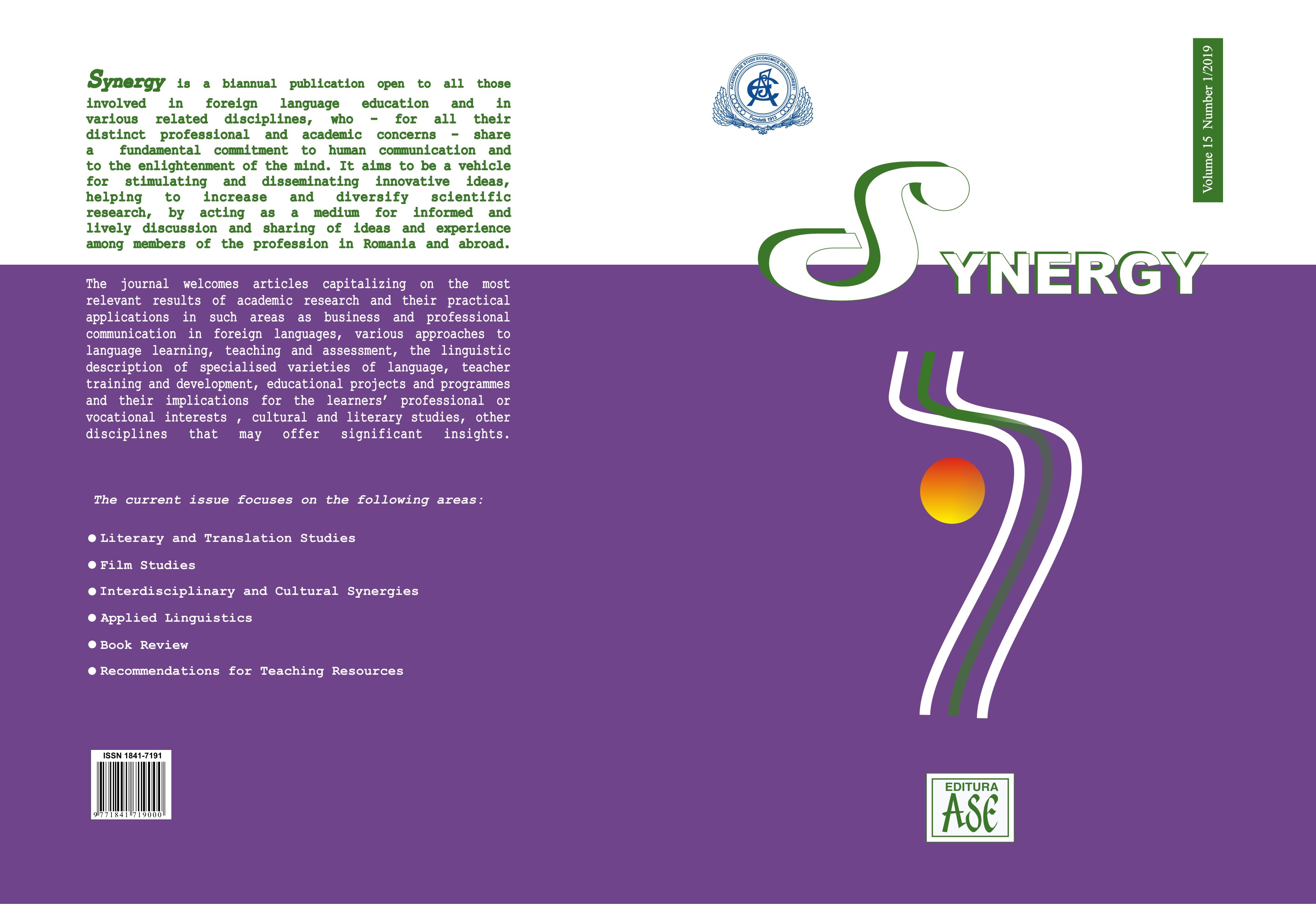 DIFFICULTIES IN TRANSLATING THE POLITICAL DISCOURSE: AN APPROACH TO SPECIALISED REGISTERS Cover Image