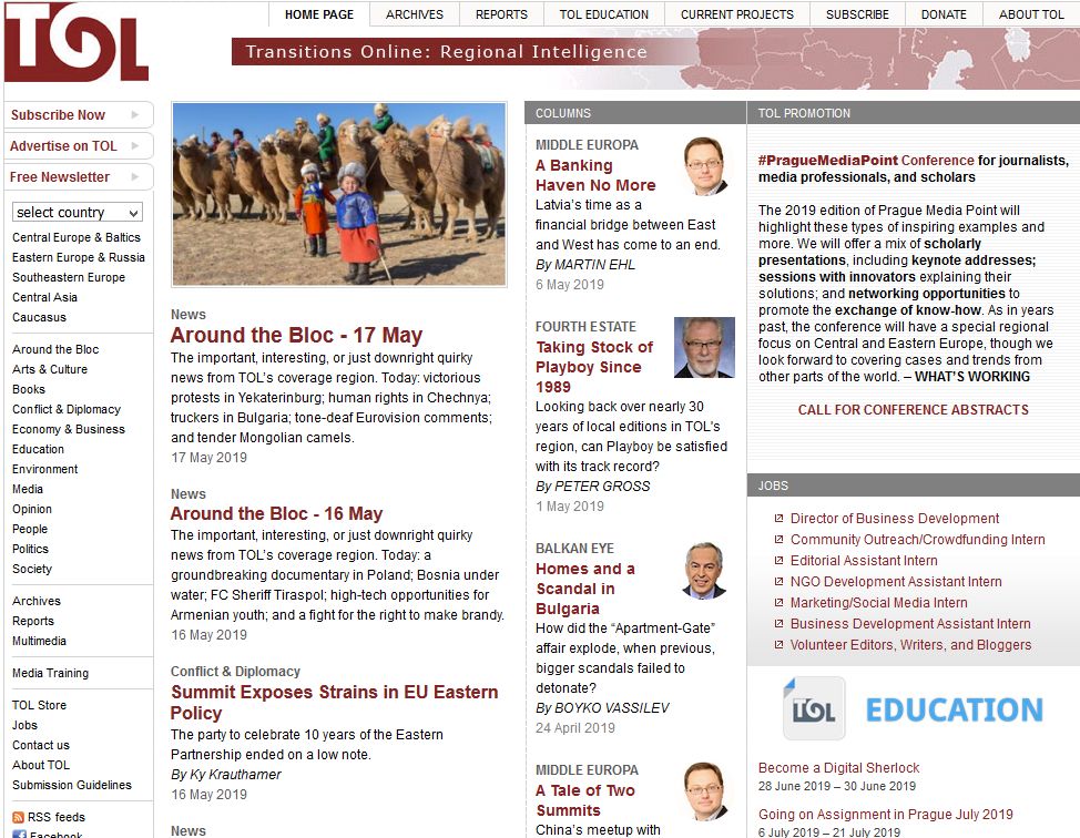 Transitions Online_Conflict & Diplomacy-Summit Exposes Strains in EU Eastern Policy