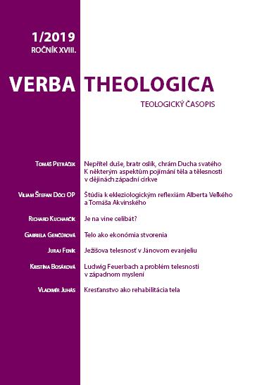 The Enemy of the Soul, Brother Ass, The Temple of The Spirit. On Some Aspects of the Perception of Body and Corporality in the History of the Western Church Cover Image