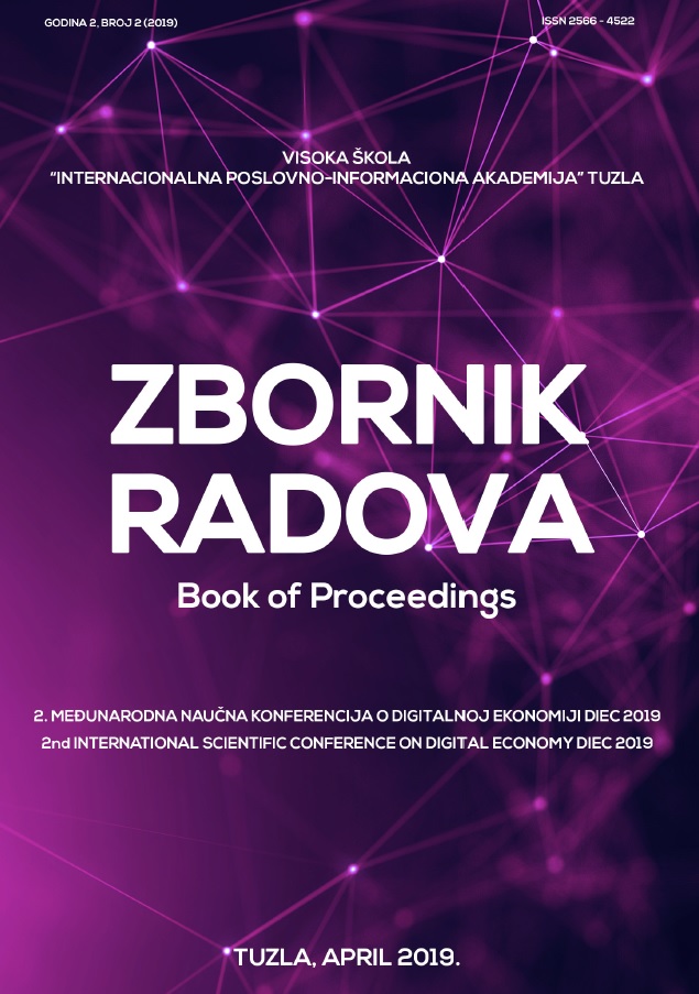 THE USE OF INFORMATION AND COMMUNICATION TECHNOLOGY IN ENGLISH AS A FOREIGN LANGUAGE – A VIEW FROM BOSNIAN CLASSROOM Cover Image
