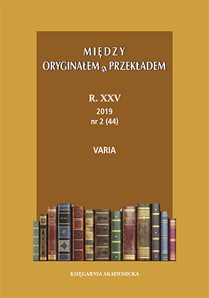 O (politycznych) mechanizmach selekcji tekstów literackich dla czytelnika zagranicznego