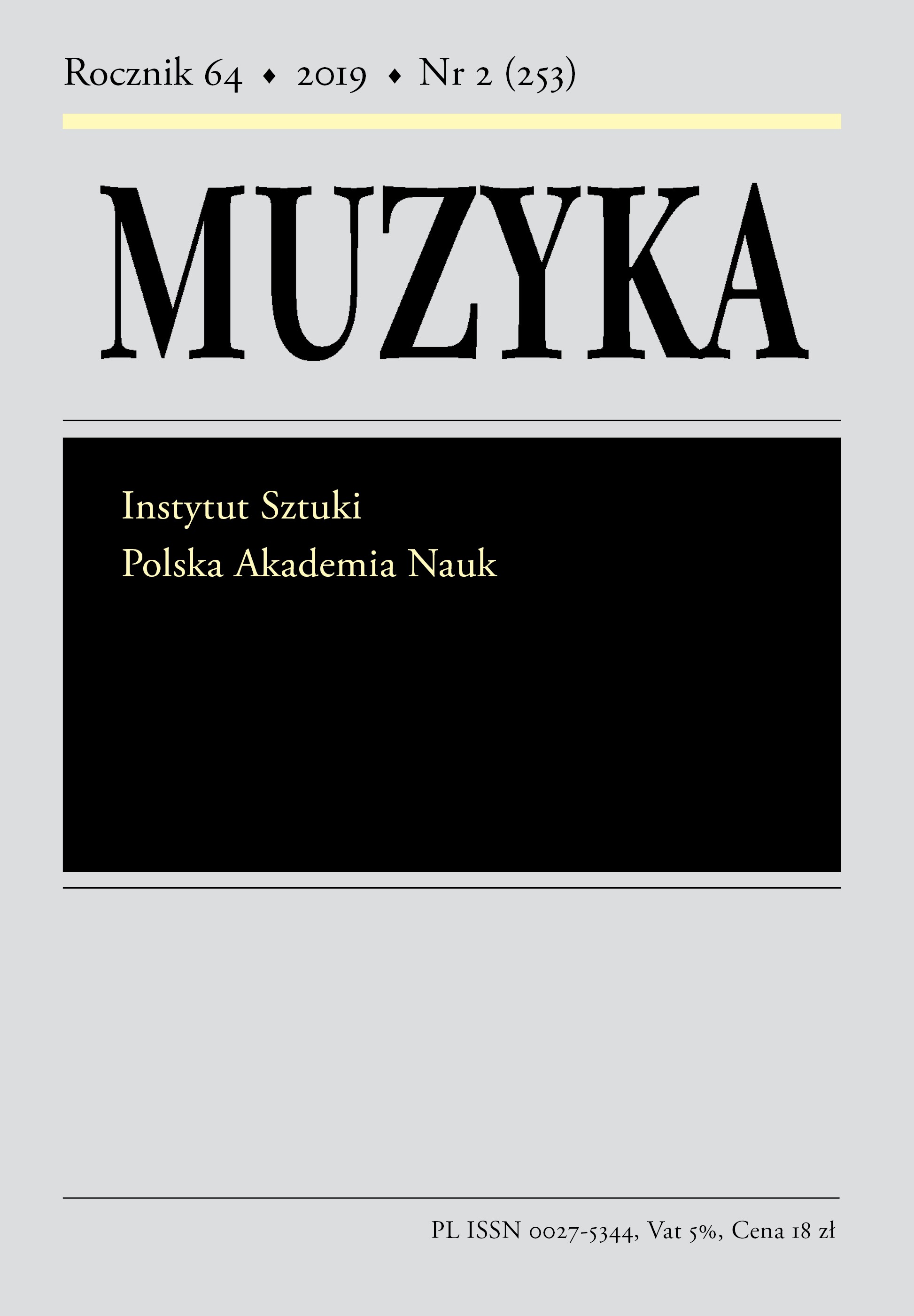 Music in the service of monastic diplomacy Cover Image