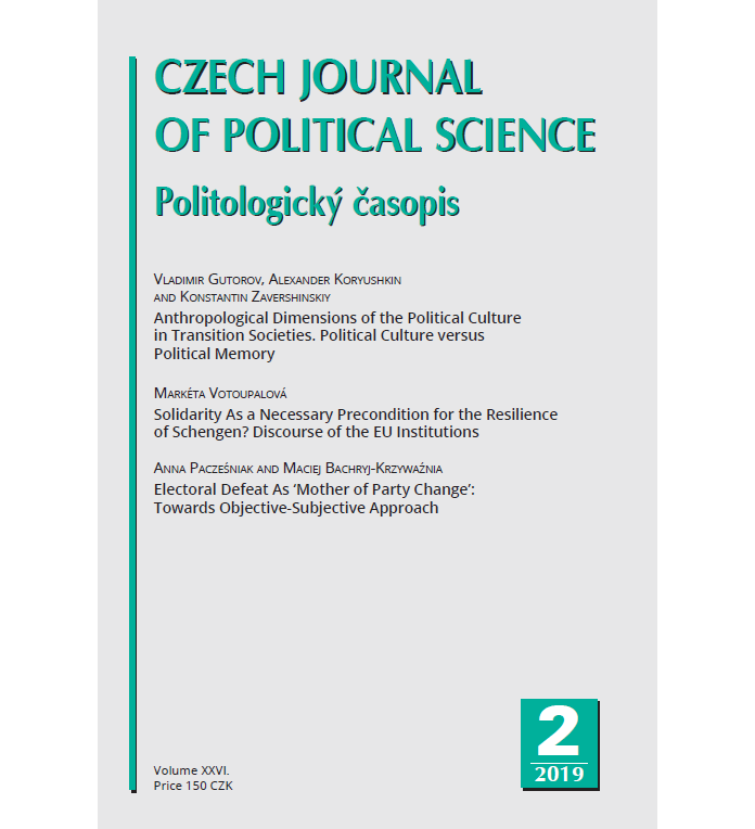 Hornek, Jakub: POLITICKÉ DOPADY ZADLUŽOVÁNÍ MALÝCH OBCÍ V ČESKÉ REPUBLICE: PŘÍPADOVÁ STUDIE KARLOVARSKÉHO KRAJE 2010–2014 Cover Image