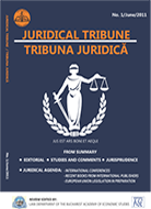 Fiscal legislation and protection of the environment on the European and national level. Relevant jurisprudence of the European Court of Justice and the Constitutional Court of Romania Cover Image