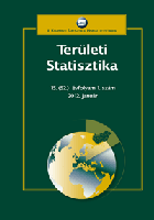 Changes in the household consumption-based ecological footprint of Budapest metropolitan region between 2003 and 2013 Cover Image