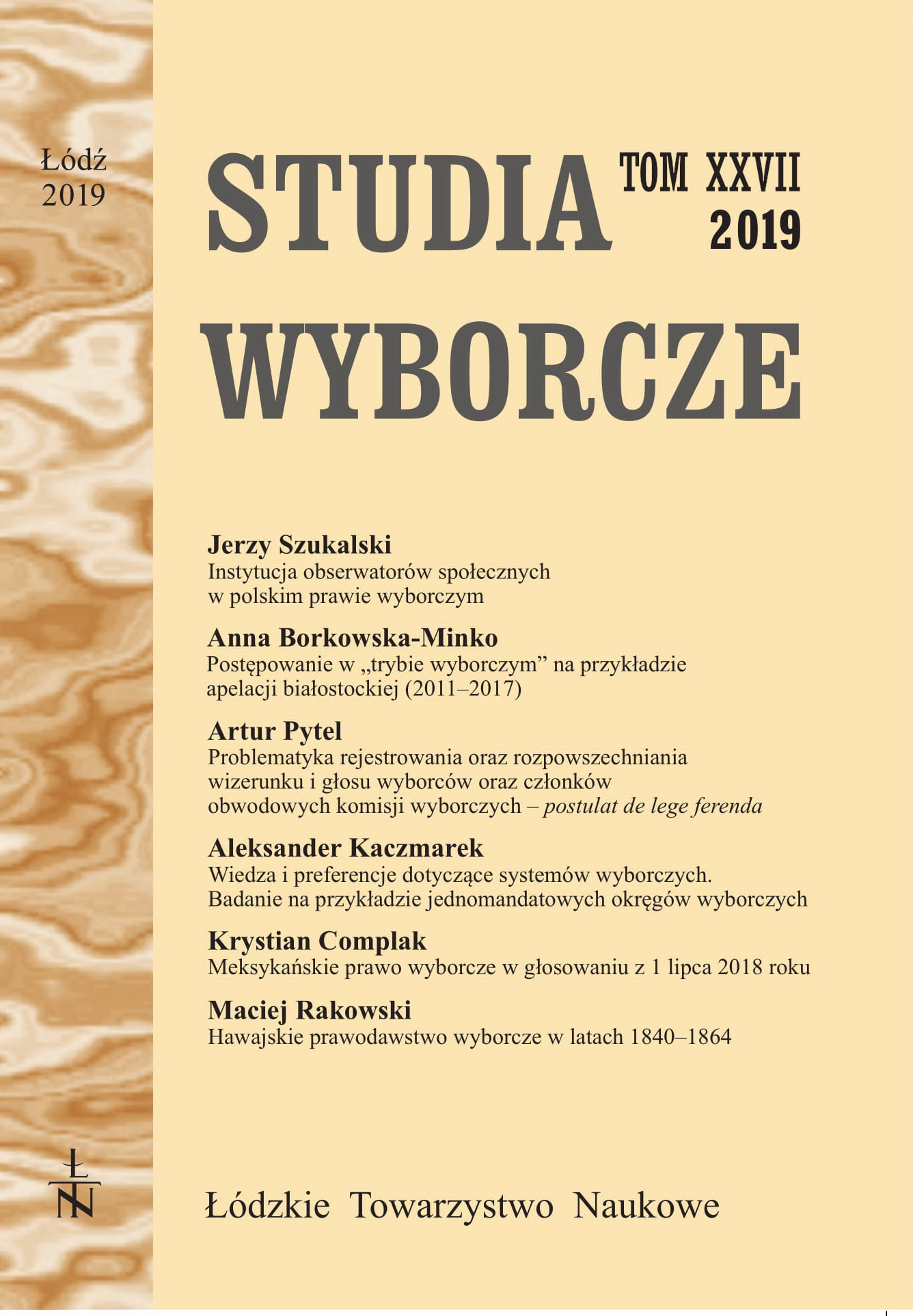 Wiedza i preferencje dotyczące systemów wyborczych. badanie na przykładzie jednomandatowych okręgów wyborczych