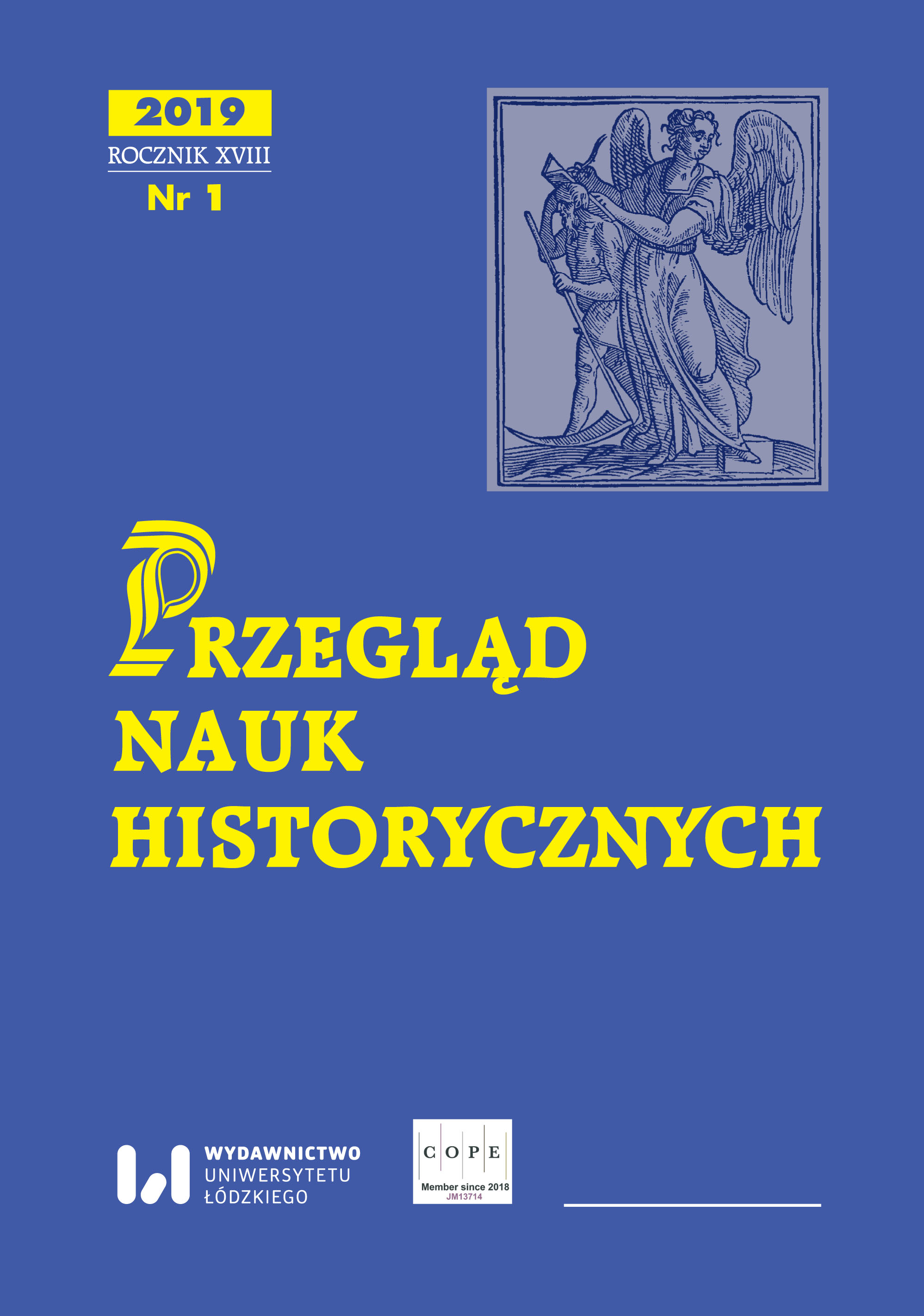 The margins of memory. Remarks on history of the journal “Prąd” (1909–1914) Cover Image