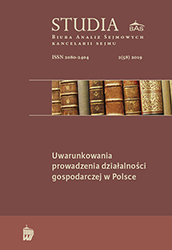 Selected tax optimization instruments in microenterprises: assessment and prospects for change Cover Image