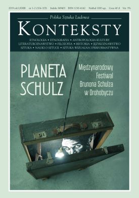 Planet Schulz in the SchulzFest Cosmos. Conversation about the International Bruno Schulz Festival in Drohobycz Cover Image