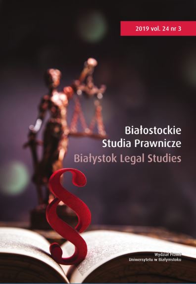 Legal and Axiological Aspects of Participatory Budgeting Procedure in Poland and the Czech Republic Cover Image